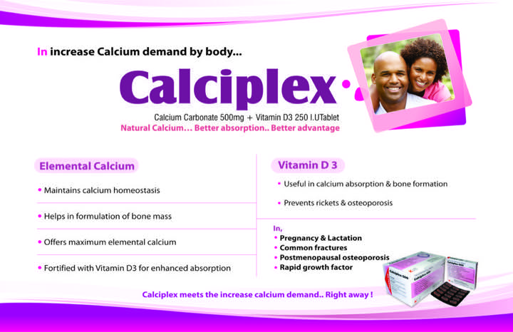 Source promotional artwork for CALCIPLEX
